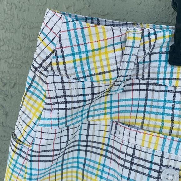 Slazenger Plaid Golf Skirt Skort Sz 14 Worn Once - Picture 5 of 11